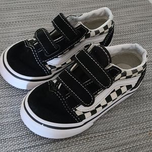 Toddler checker Vans